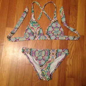 Victoria's Secret Multicolored Bikini Set